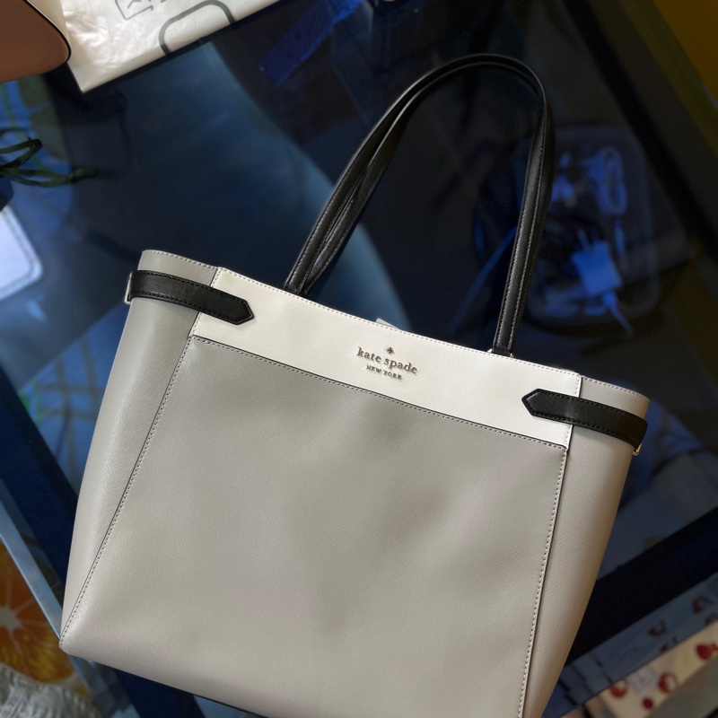 Kate Spade Staci Colorblock Saffiano Leather Laptop Bag-0