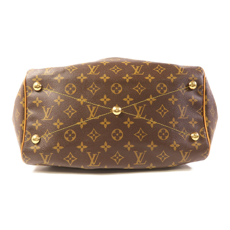 LOUIS VUITTON Monogram Tivoli GM金扣肩背袋-3