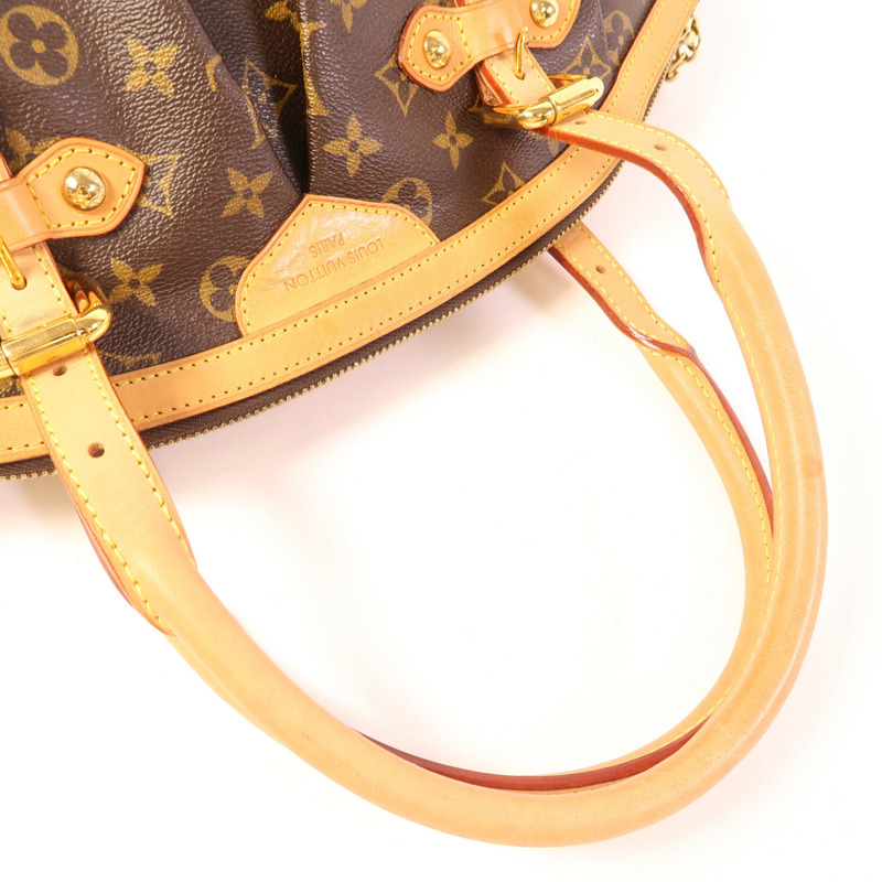 LOUIS VUITTON Monogram Tivoli GM金扣肩背袋-4