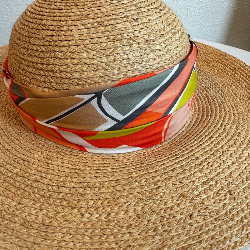 Hermes草編帽 海邊必備 顯臉小-2