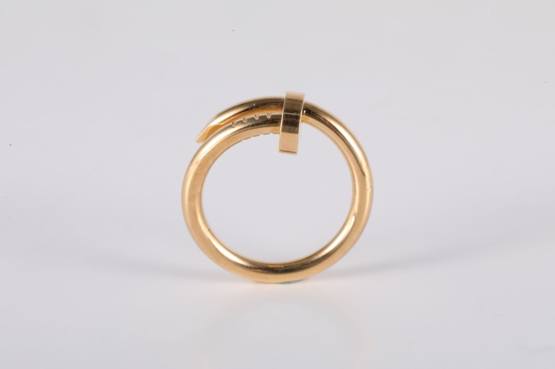 CARTIER(卡地亞) JUSTE UN CLOU 釘子戒指 18k 18K黃金 55 黃金-2