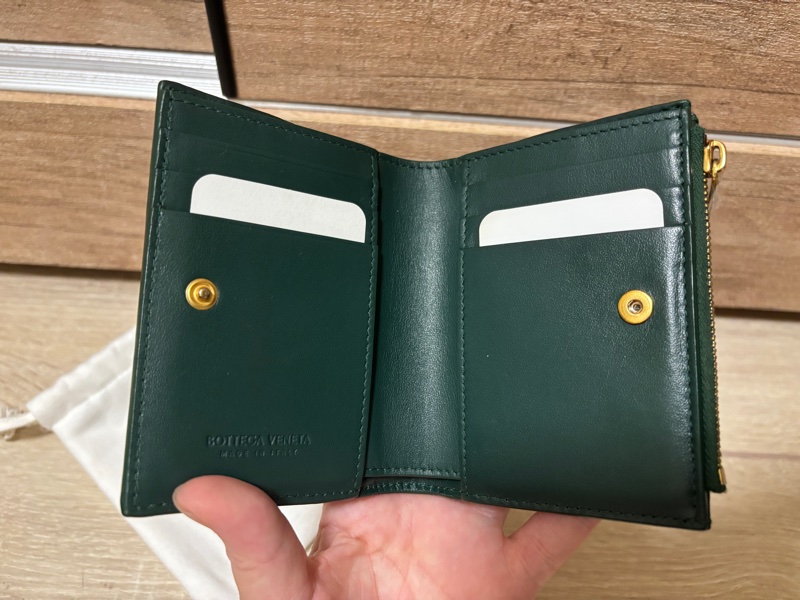 BV 短夾 （附台灣購買證明）BV  Bottega Veneta（全配）-5