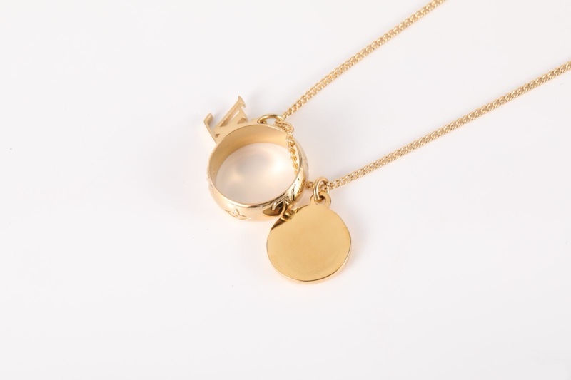 LOUIS VUITTON(路易威登)  合金 三合一 項鏈-2