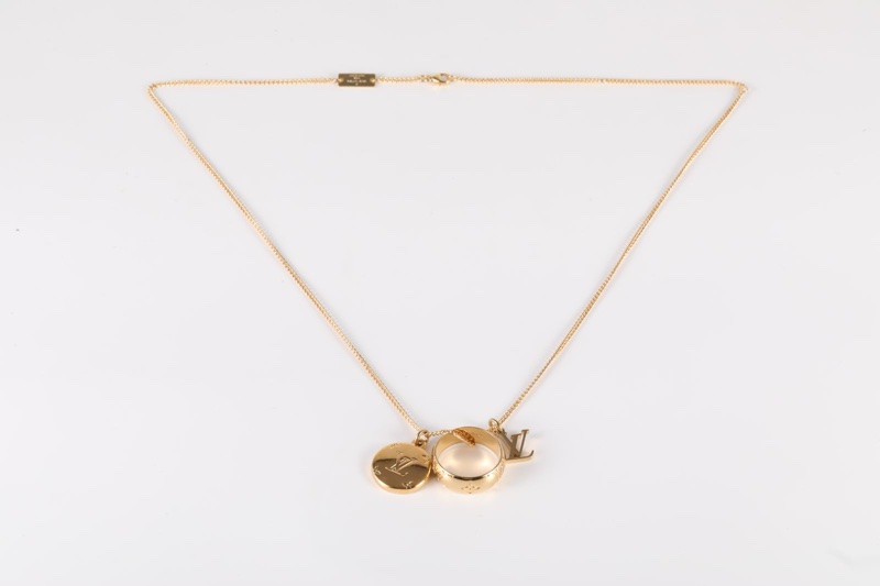 LOUIS VUITTON(路易威登)  合金 三合一 項鏈-5