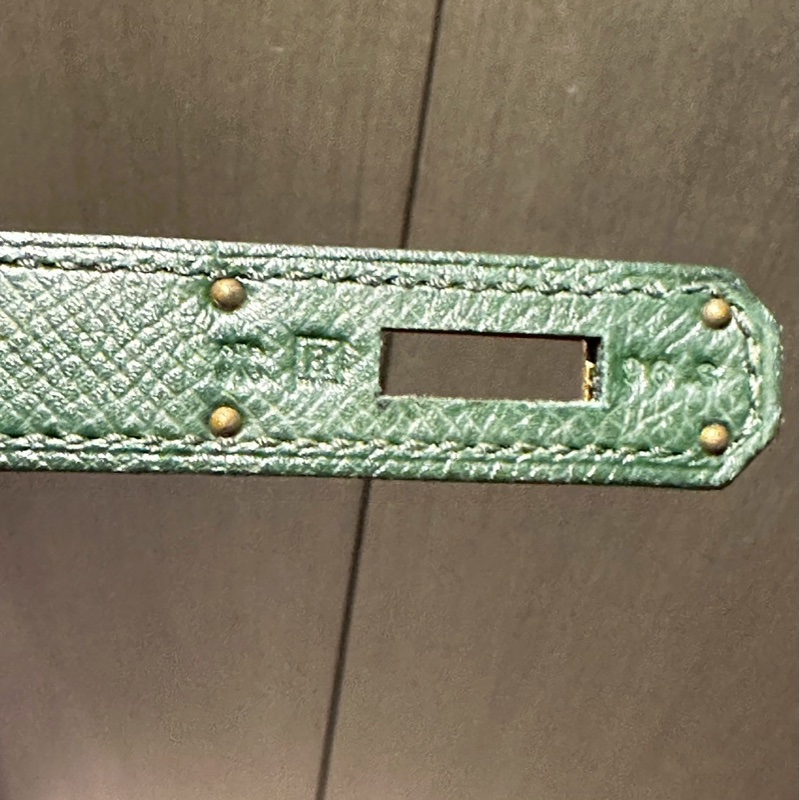 自用 Hermes Kelly 32 Q刻 英國綠 有購證有盒-4