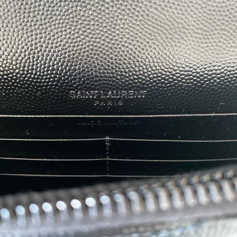 Ysl 黑色荔枝皮woc ( so black)-14
