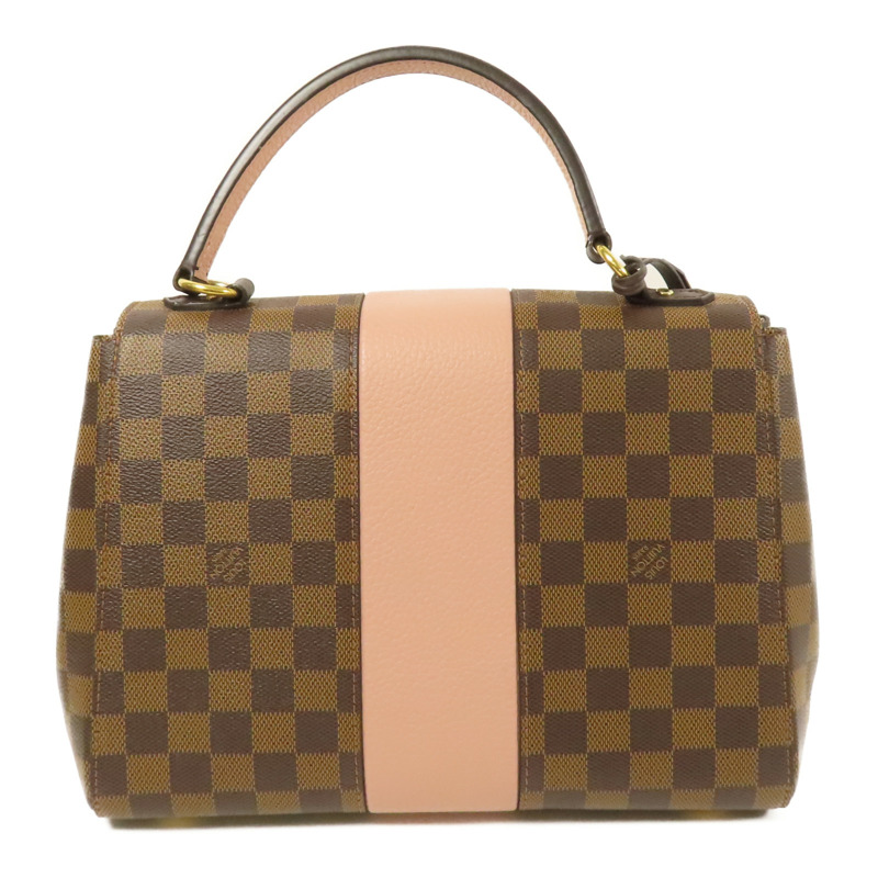 LOUIS VUITTON Damier Bond Street Magnolia金扣手挽肩背兩用袋-1