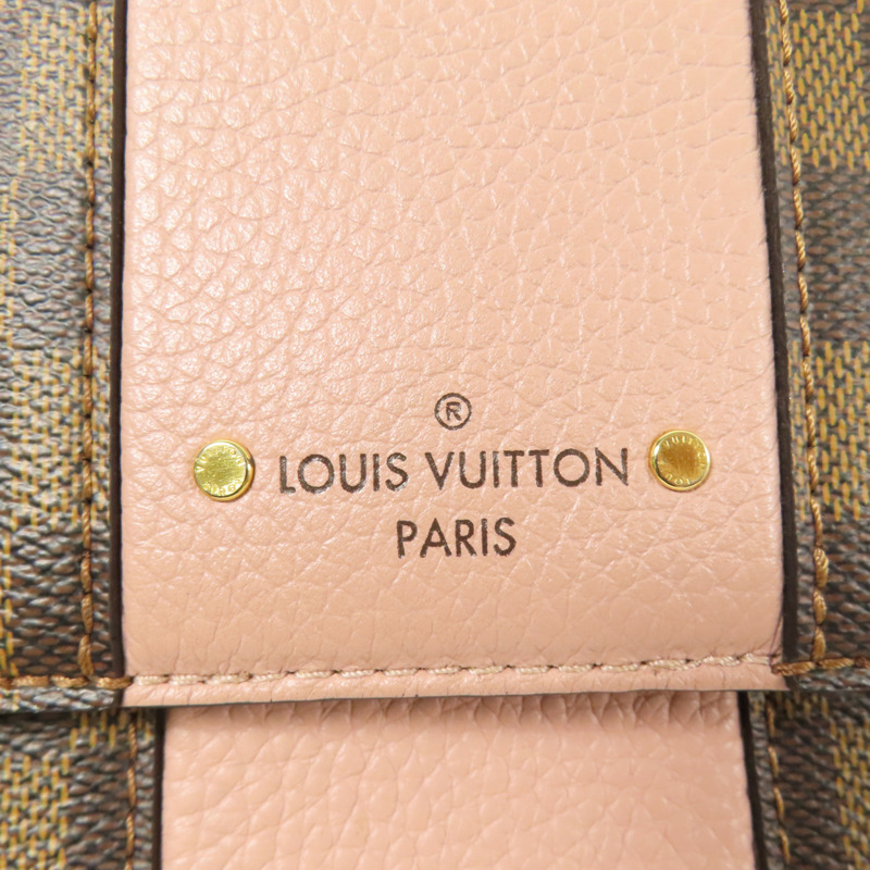 LOUIS VUITTON Damier Bond Street Magnolia金扣手挽肩背兩用袋-12