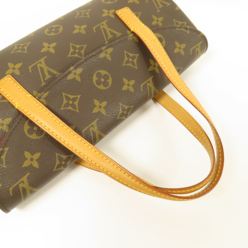 LOUIS VUITTON Monogram Sonatine金扣手挽袋-8