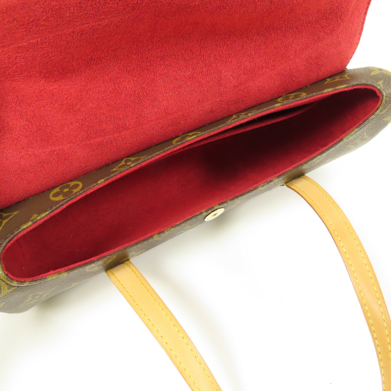 LOUIS VUITTON Monogram Sonatine金扣手挽袋-9