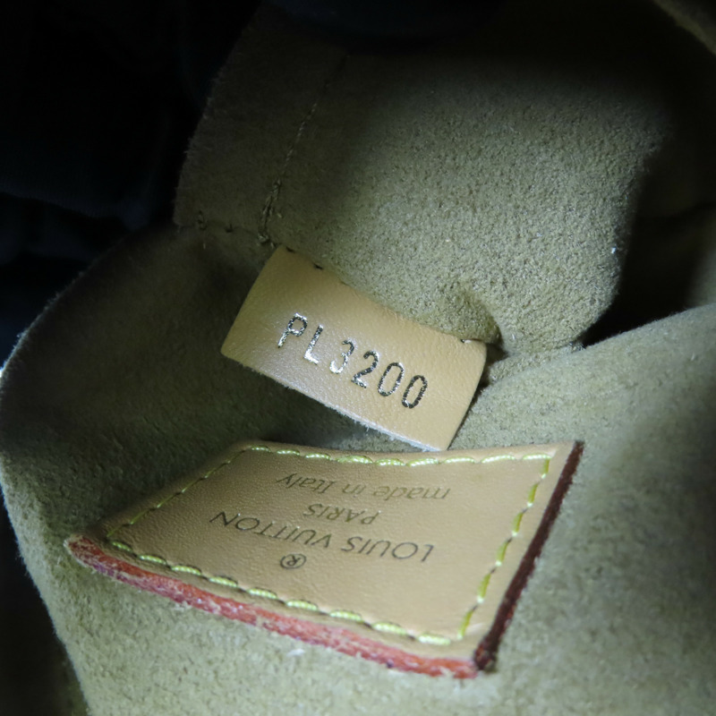 LOUIS VUITTON Monogram Chapeau Souple MM金扣肩背袋棕色-15