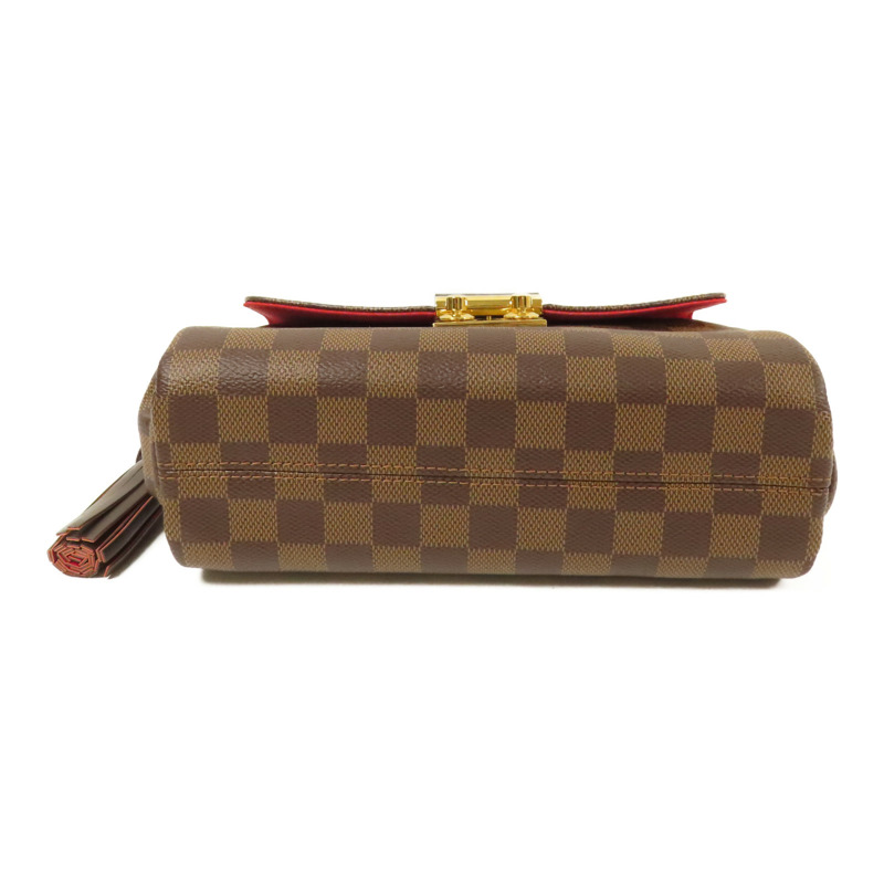 LOUIS VUITTON Damier Croisette金扣手挽肩背兩用袋-3