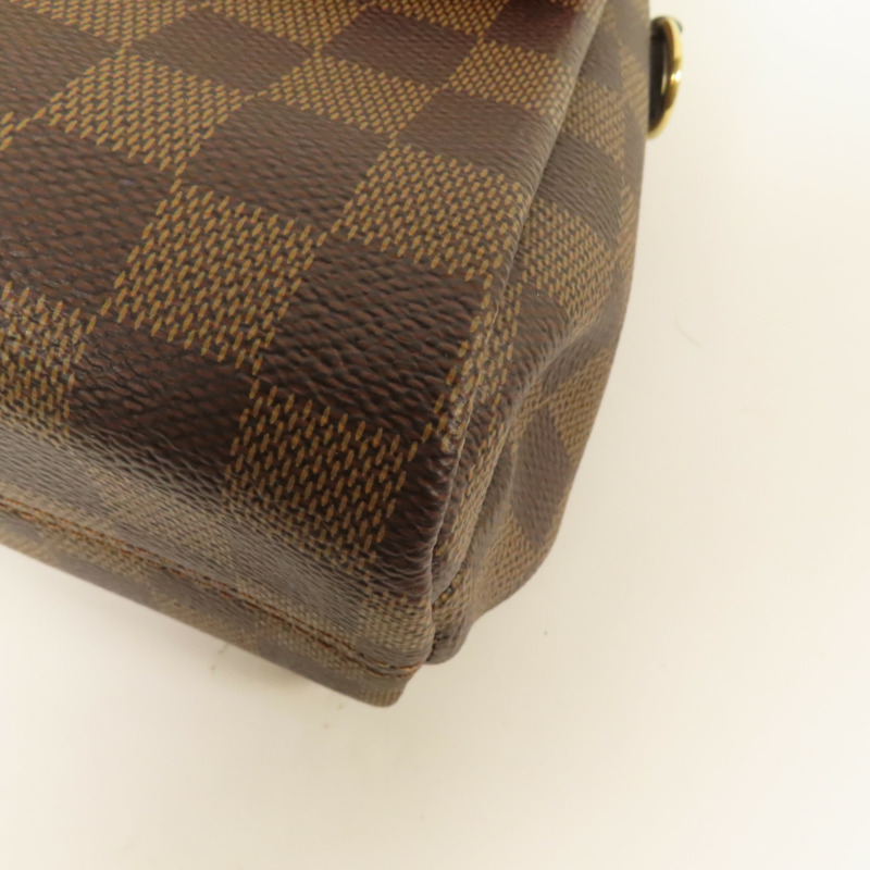 LOUIS VUITTON Damier Croisette金扣手挽肩背兩用袋-5