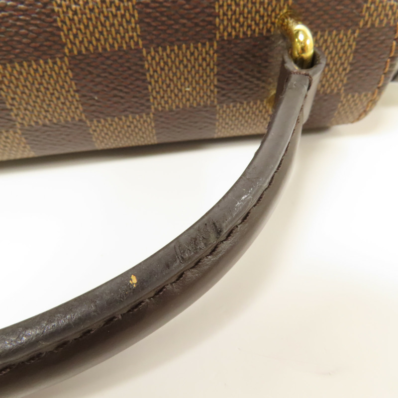 LOUIS VUITTON Damier Croisette金扣手挽肩背兩用袋-10