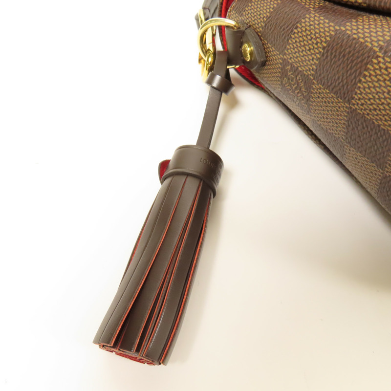 LOUIS VUITTON Damier Croisette金扣手挽肩背兩用袋-11