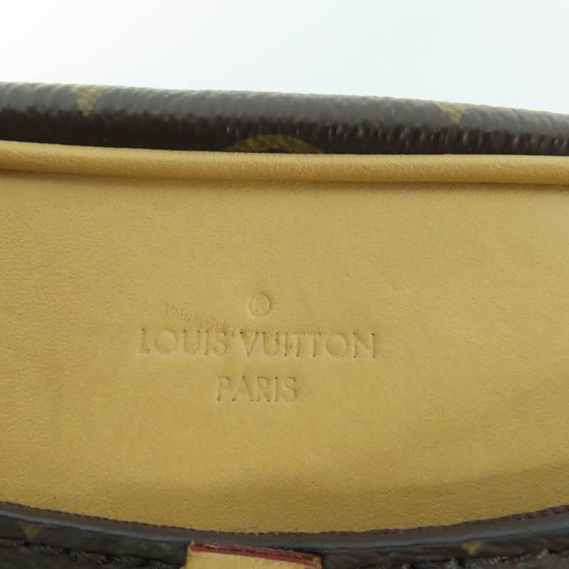 LOUIS VUITTON Monogram Deauville Mini金扣肩背袋-9