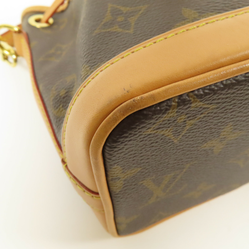 LOUIS VUITTON Monogram Nano Noe金扣手挽肩背兩用袋-4