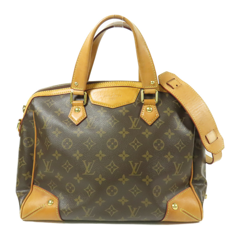 LOUIS VUITTON Monogram Retiro PM金扣手挽肩背兩用袋-0