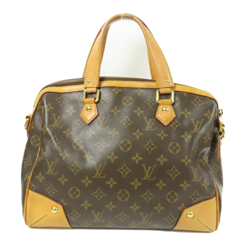 LOUIS VUITTON Monogram Retiro PM金扣手挽肩背兩用袋-1