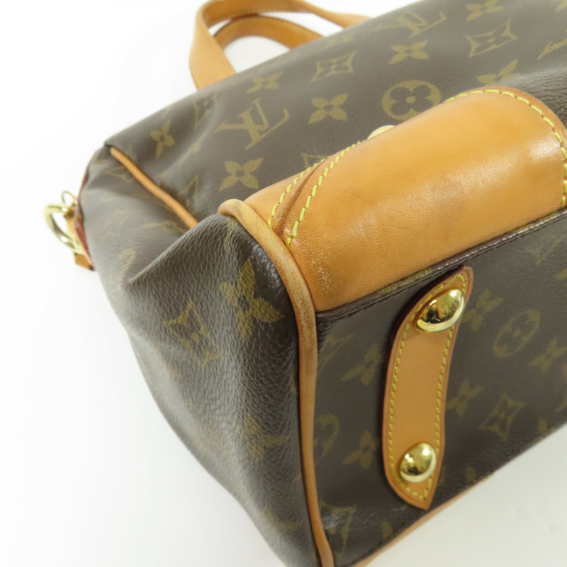 LOUIS VUITTON Monogram Retiro PM金扣手挽肩背兩用袋-4