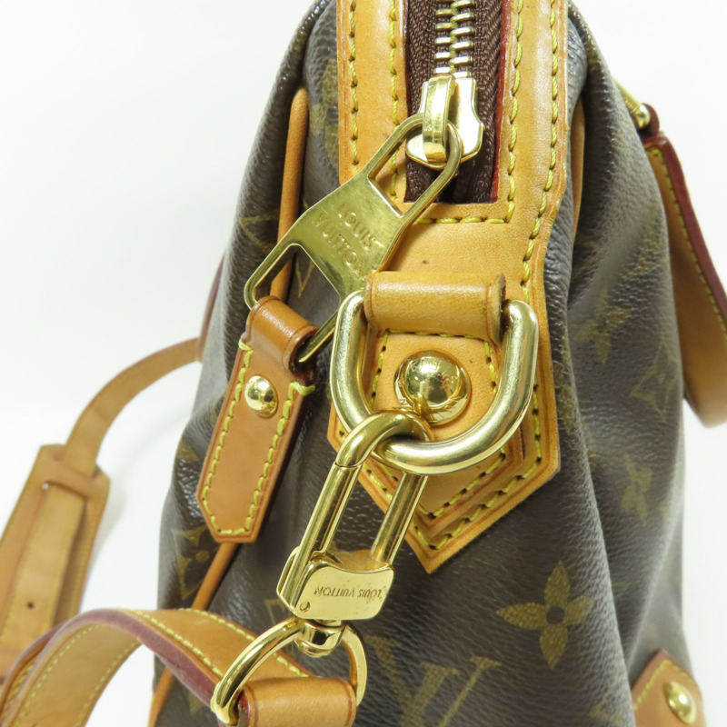 LOUIS VUITTON Monogram Retiro PM金扣手挽肩背兩用袋-12