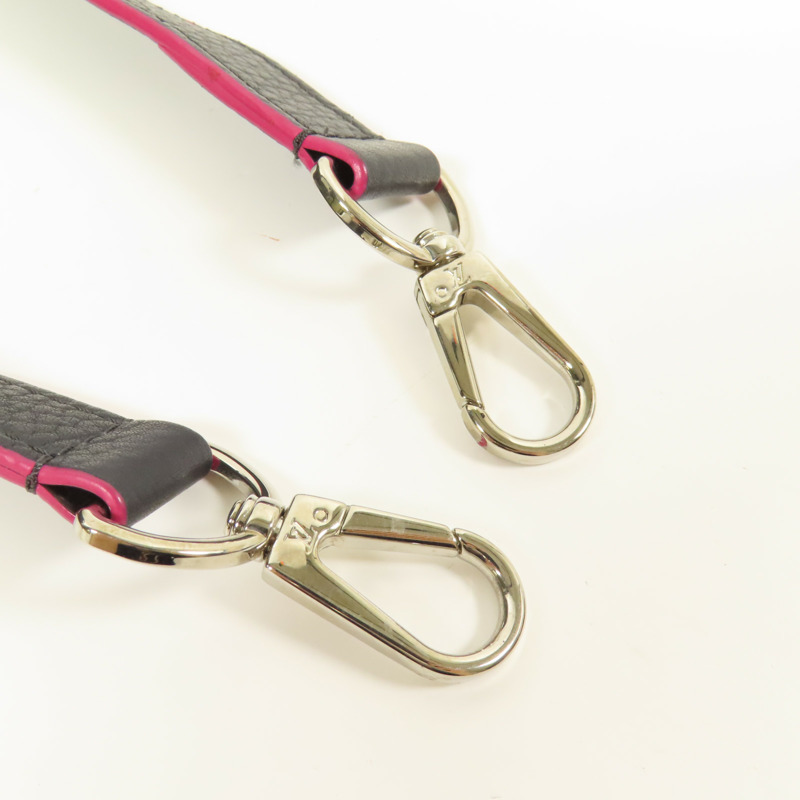 LOUIS VUITTON Taurillon Capucines BB銀扣手挽肩背兩用袋-11