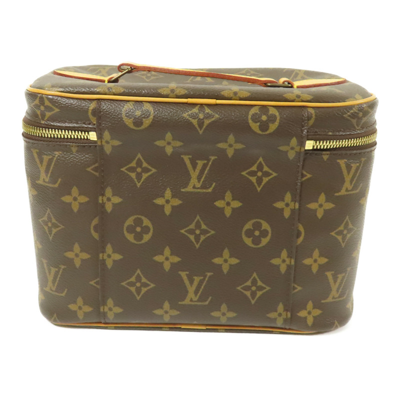 LOUIS VUITTON Monogram Nice BB金扣手挽袋-1