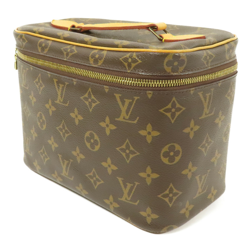 LOUIS VUITTON Monogram Nice BB金扣手挽袋-2
