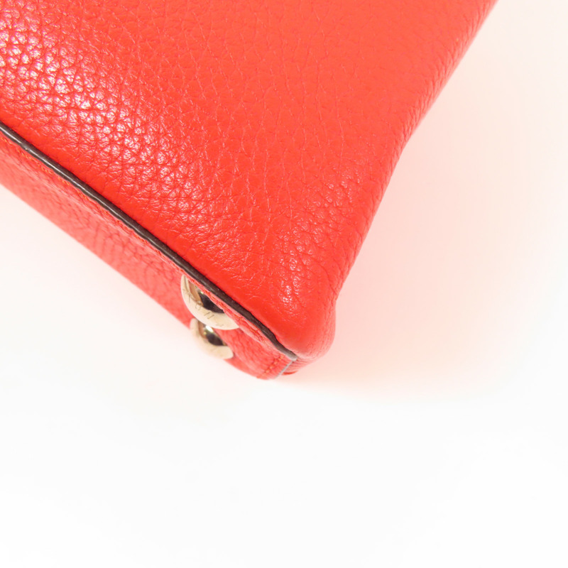 LOUIS VUITTON Taurillon皮革Capucines BB銀扣手挽肩背兩用袋-5