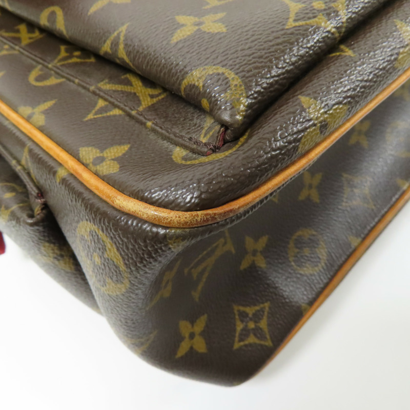 LOUIS VUITTON Monogram Multipli Cite金扣肩背袋-4