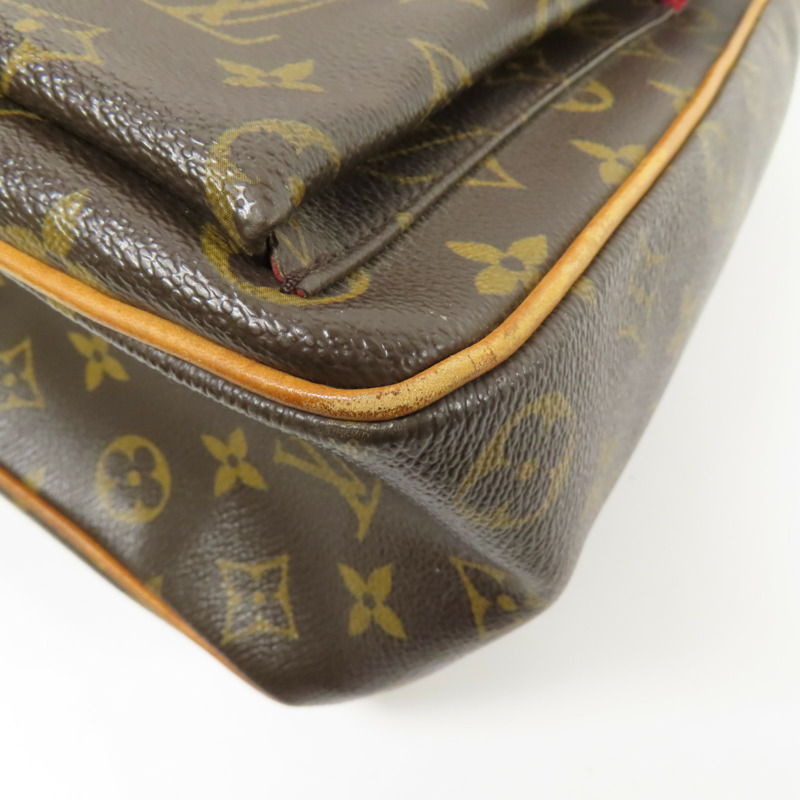 LOUIS VUITTON Monogram Multipli Cite金扣肩背袋-5