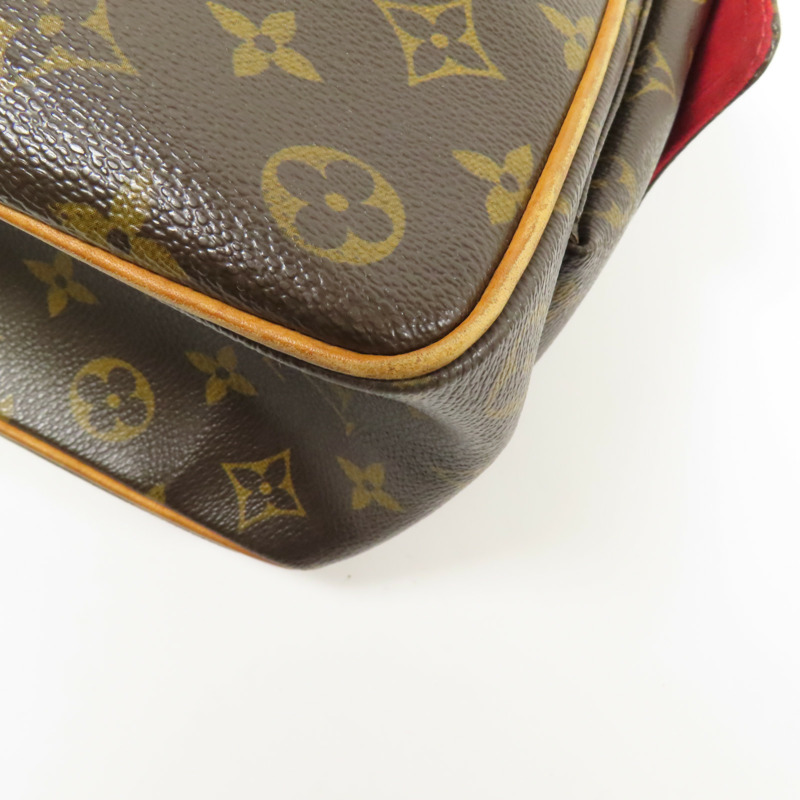 LOUIS VUITTON Monogram Multipli Cite金扣肩背袋-7