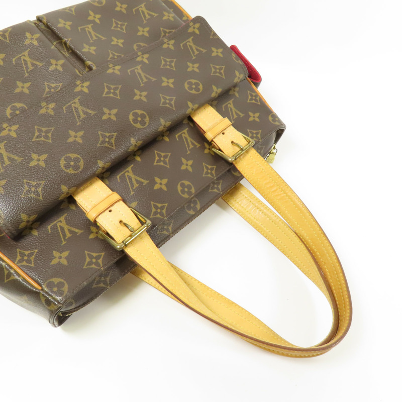 LOUIS VUITTON Monogram Multipli Cite金扣肩背袋-8