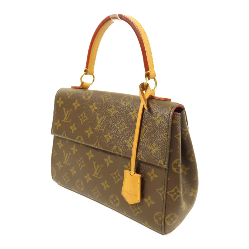 LOUIS VUITTON Monogram Cluny BB手挽肩背兩用袋-2