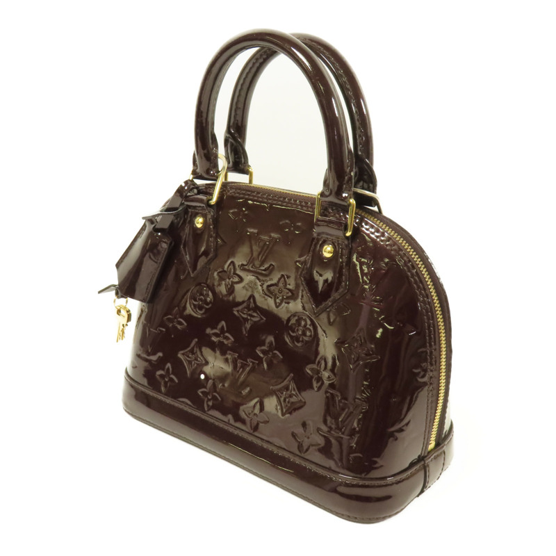 LOUIS VUITTON Vernis Alma BB金扣手挽肩背兩用袋-1