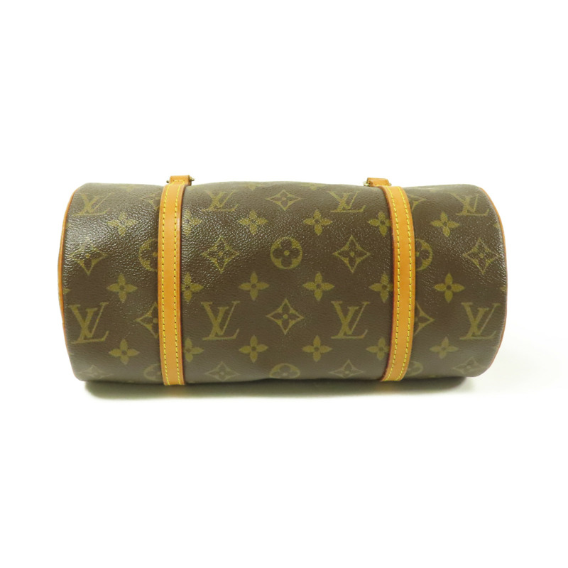 LOUIS VUITTON Monogram Papillon PM金扣手挽袋-3