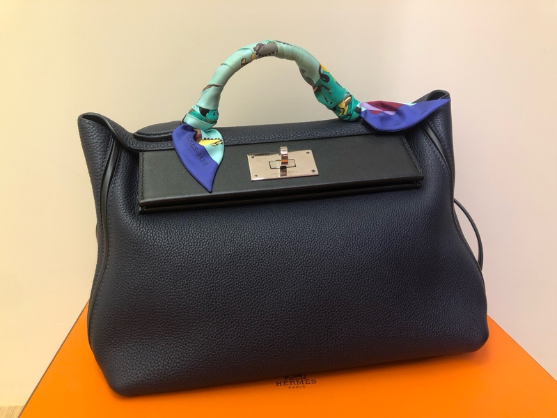 hermes 2424 TOGO牛皮兩用銀釦 29cm-0