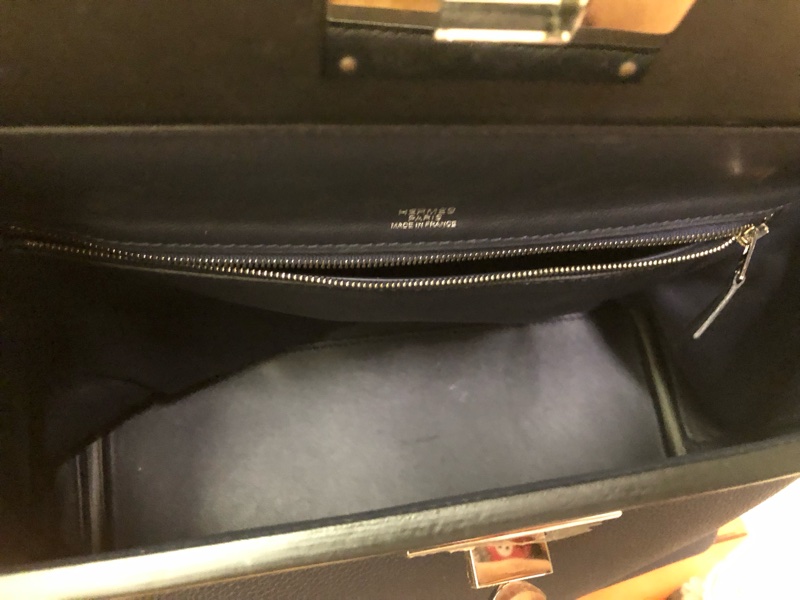 hermes 2424 TOGO牛皮兩用銀釦 29cm-6