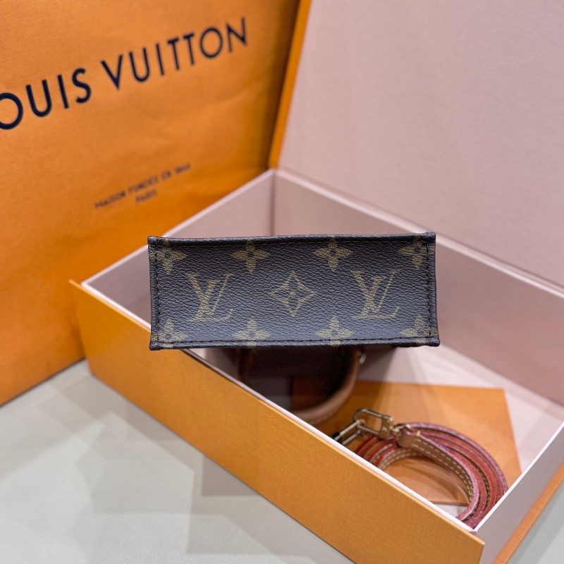 LV路易威登 Petit Sac Plat mini tote琴譜包 托特包-4