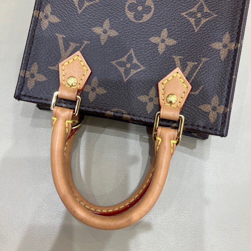 LV路易威登 Petit Sac Plat mini tote琴譜包 托特包-10
