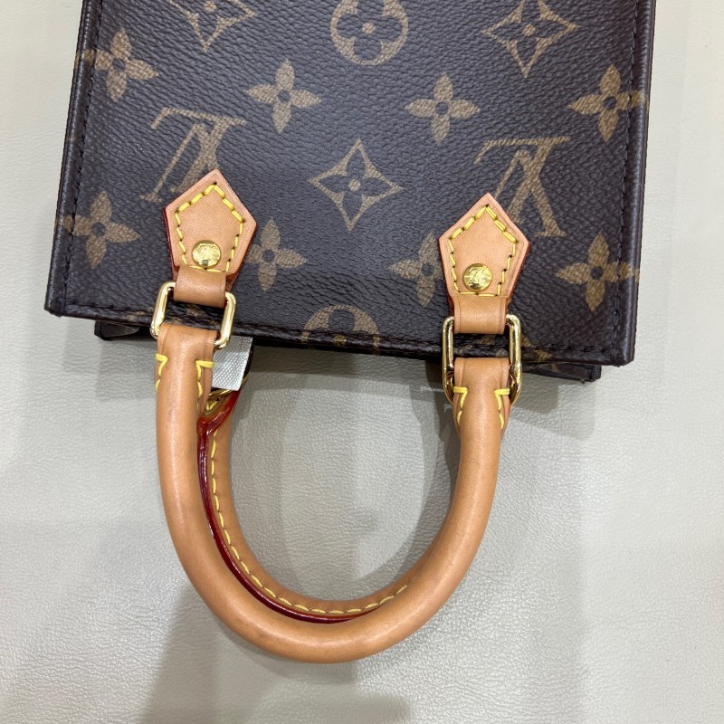 LV路易威登 Petit Sac Plat mini tote琴譜包 托特包-11