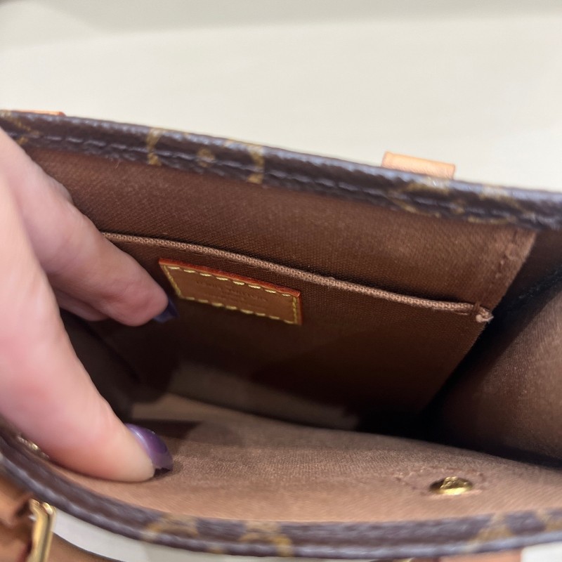 LV路易威登 Petit Sac Plat mini tote琴譜包 托特包-12