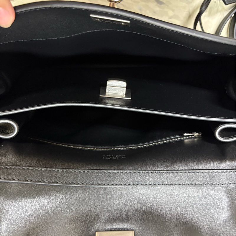 Balenciaga 巴黎世家 Rodeo Small in Black 黑銀色 小號-9