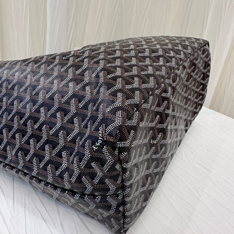 Goyard 購物袋子母托特包中號 棕色tote肩背包-15