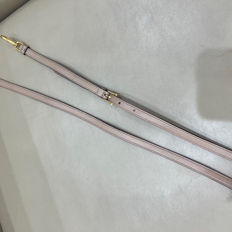 Prada奶茶色十字紋牛皮手提斜挎包 尺寸26*22cm-9