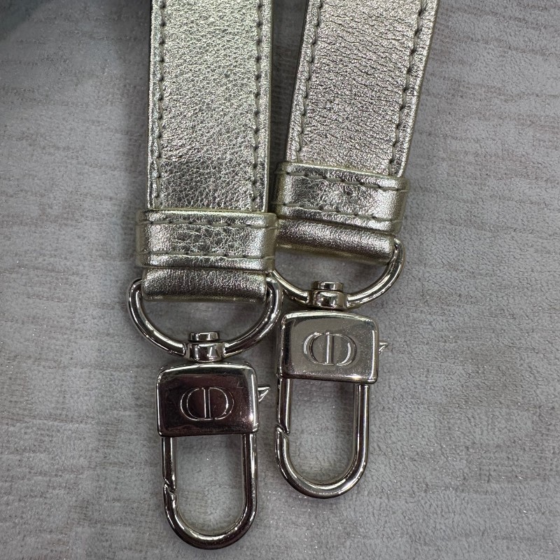 Dior 迪奧橫版Lady D-Joy戴妃 香檳色小號藤格紋手提包肩背包斜背包-14