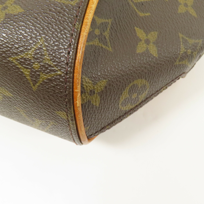 LOUIS VUITTON Monogram Ellipse Sac A Dos Backpack金扣背包棕色-5