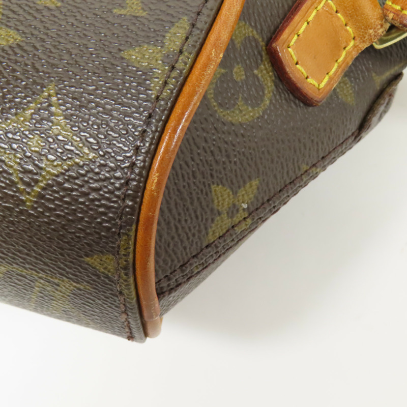 LOUIS VUITTON Monogram Ellipse Sac A Dos Backpack金扣背包棕色-7