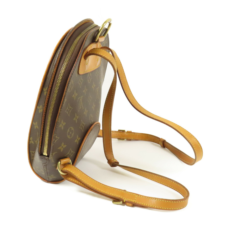 LOUIS VUITTON Monogram Ellipse Sac A Dos Backpack金扣背包棕色-8