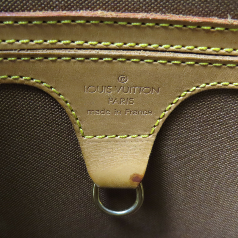 LOUIS VUITTON Monogram Ellipse Sac A Dos Backpack金扣背包棕色-13